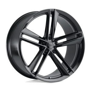 Ohm Wheels – LIGHTNING – Black – 18″x8.5″ 30mm – All weather Wheels – 1885LTG305120B64